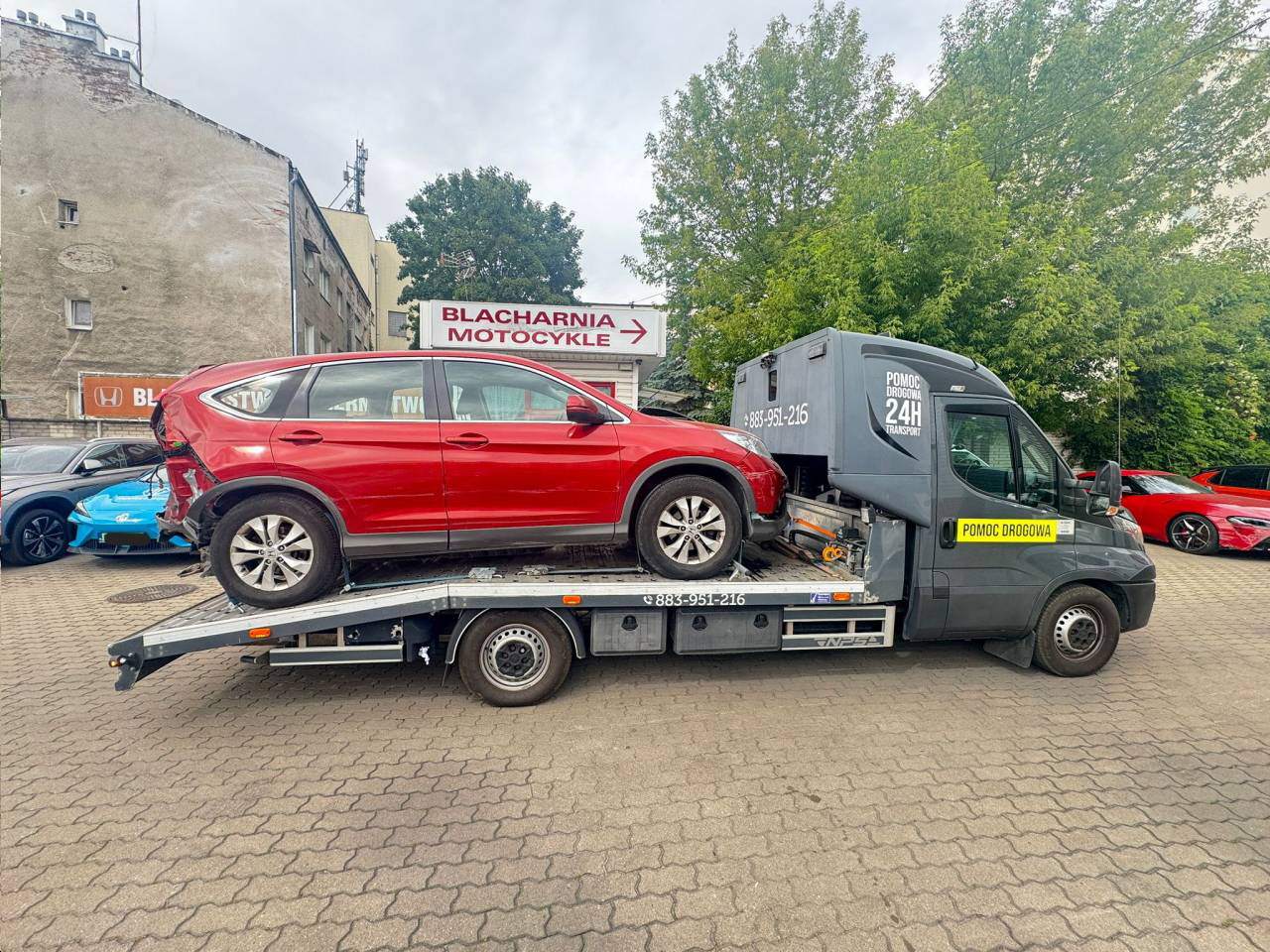 holowanie aut