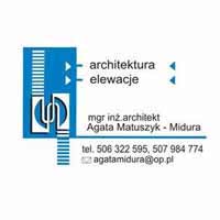Mgr Inż. Agata Matuszyk-Midura Architekt - Biura architektoniczne