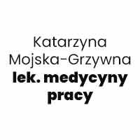 Katarzyna Mojska-Grzywna lek. medycyny pracy - logo