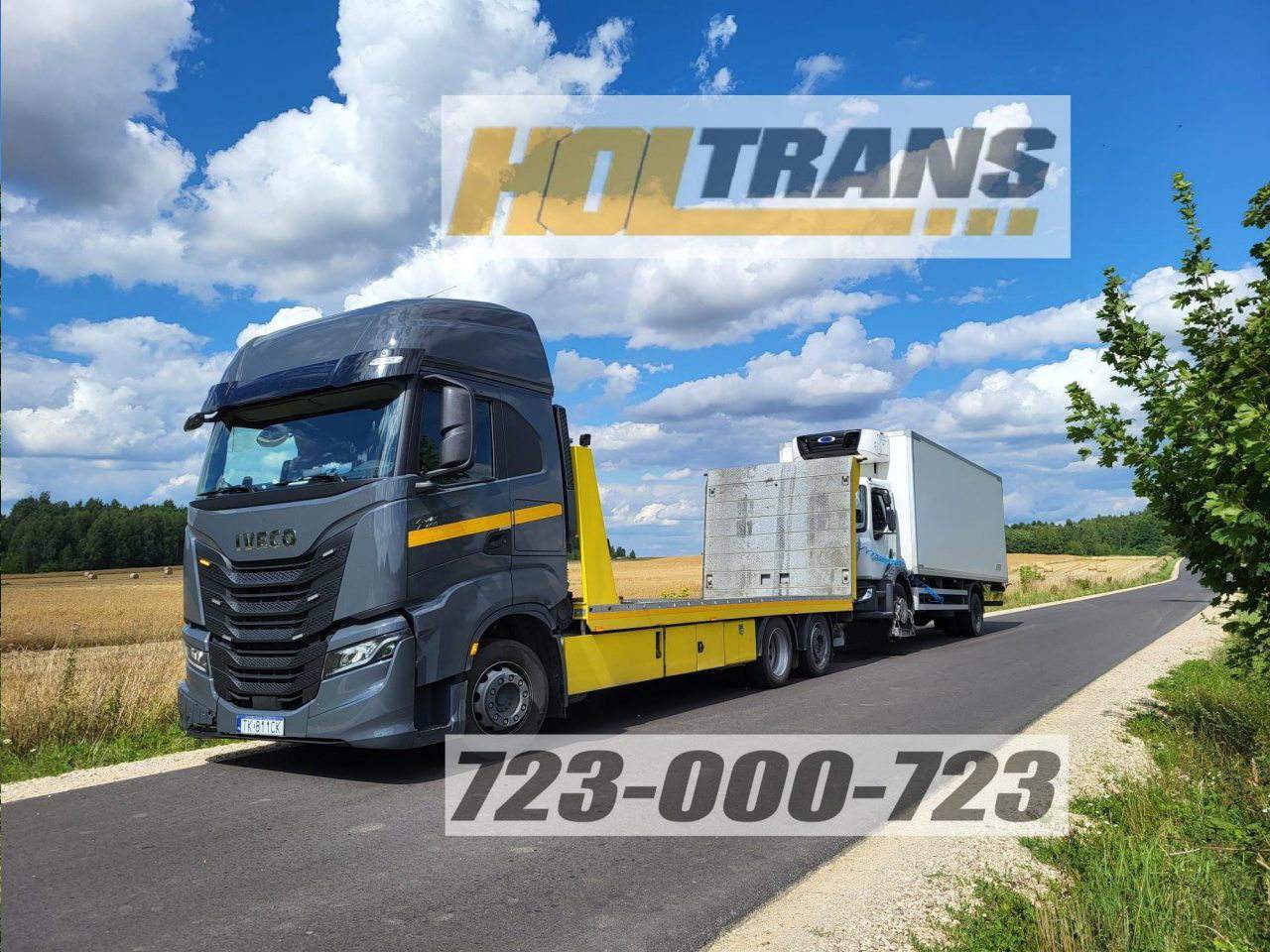 wyciąganie samochodu z rowu