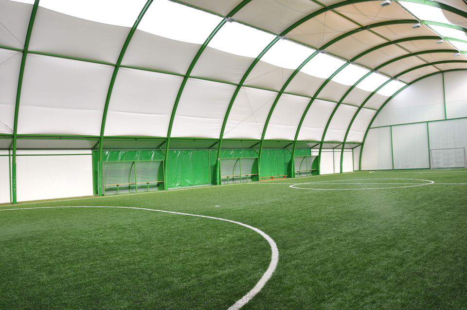 hala sportowa, piłka nożna, boisko kryte