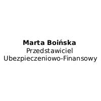 Marta Boińska Przedstawiciel Ubezpieczeniowo-Finansowy - Ubezpieczenia