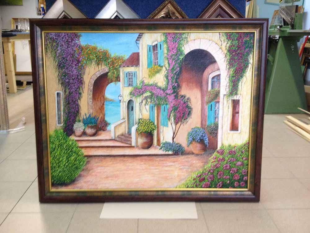 oprawa malarstwa na płótnie