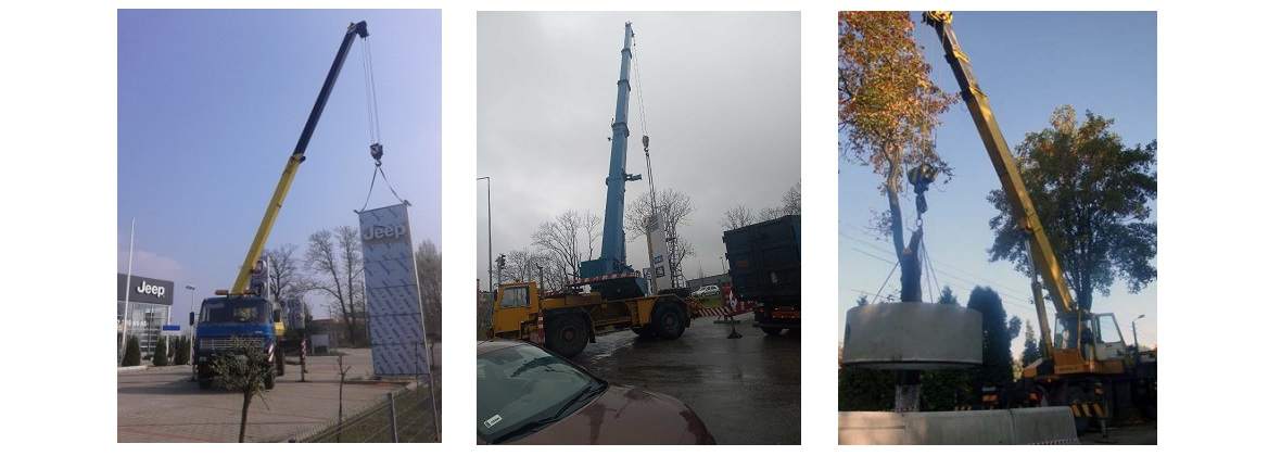 Dźwigi wynajem i usługi dźwigowe MIWPOL