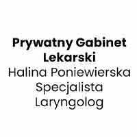 Prywatny Gabinet Lekarski Halina Poniewierska Specjalista Laryngolog - Laryngolodzy