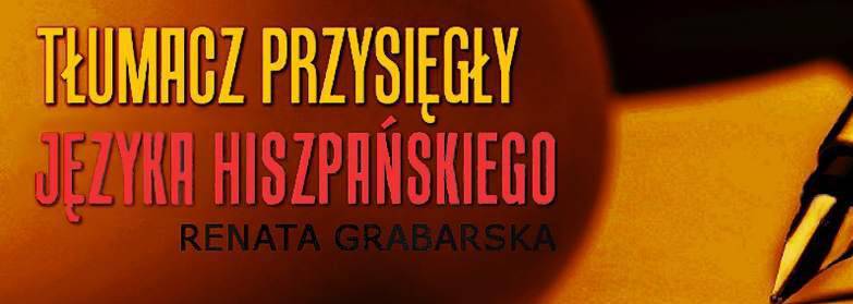 Renata Grabarska Mgr Inż. Arch. Tłumacz Przysięgły Jęz. Hiszpańskiego, Sopot