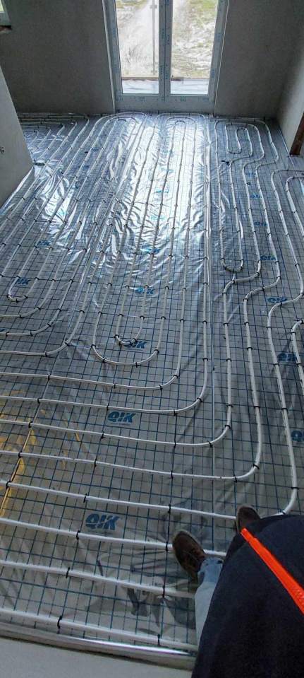 Instalacje wod-kan, Instalacja pomp ciepła, Instalacja podłogowa, Ogrzewanie ekologiczne