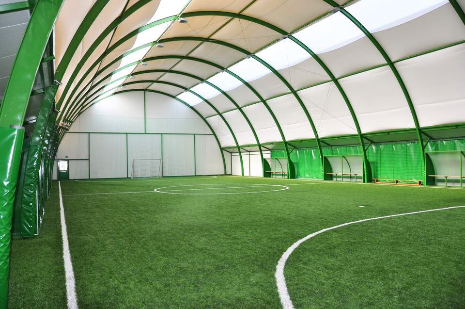 hala sportowa, piłka nożna, boisko kryte