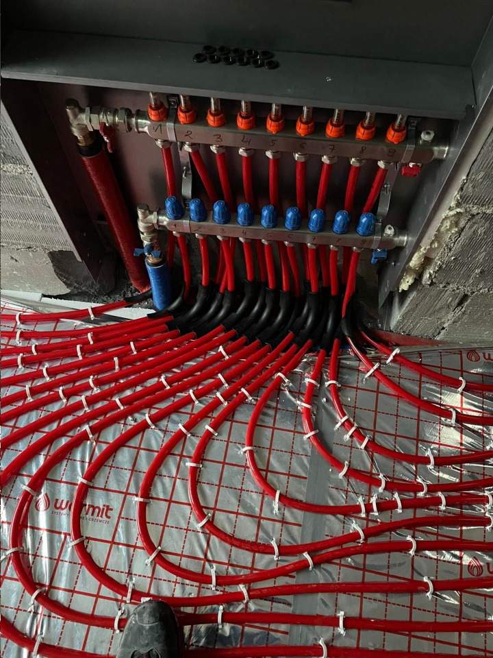 montaż instalacji grzewczych