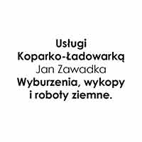 Usługi koparko-ładowarką Jan Zawadka Wyburzenia, wykopy i roboty ziemne - Wykopy i roboty fundamentowe