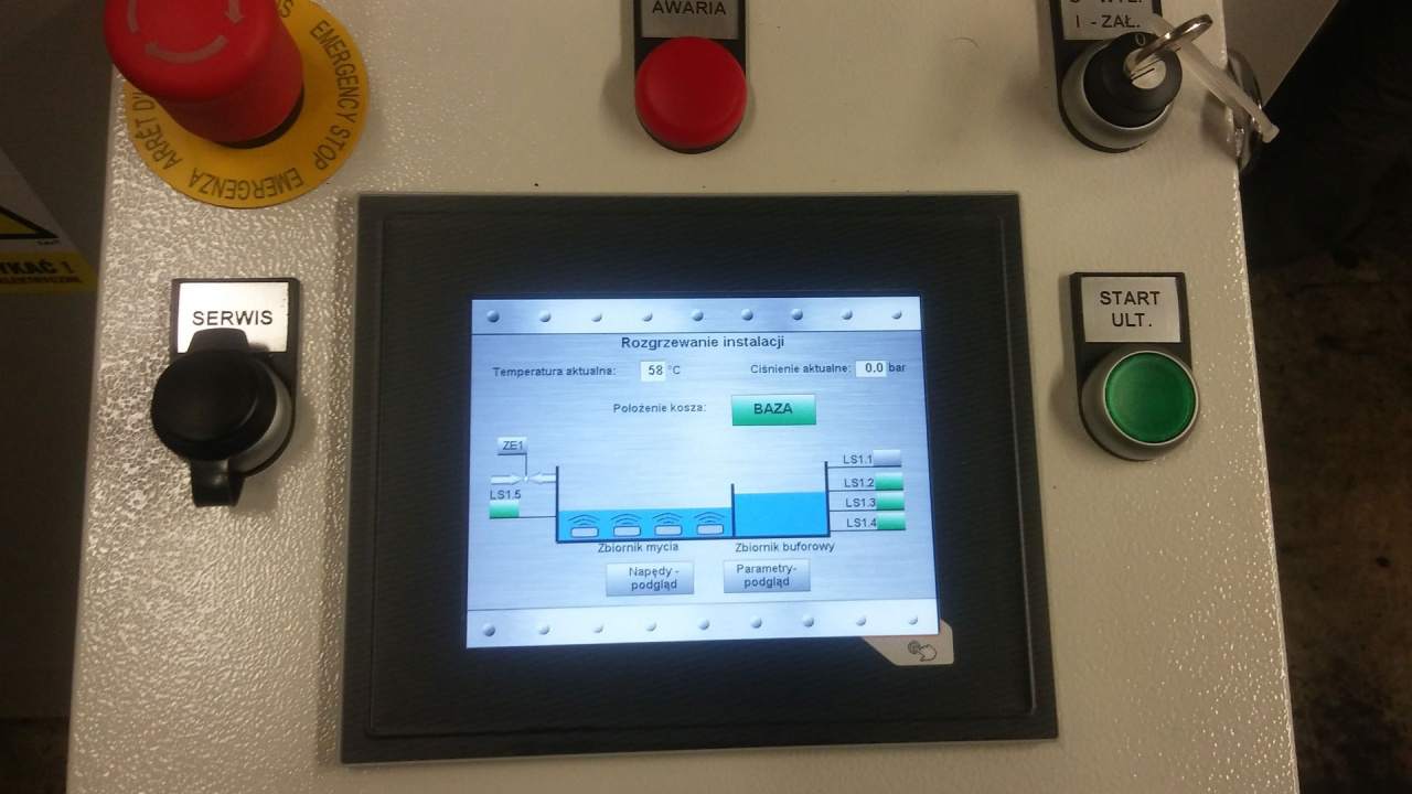 myjnia ultradźwiękowa