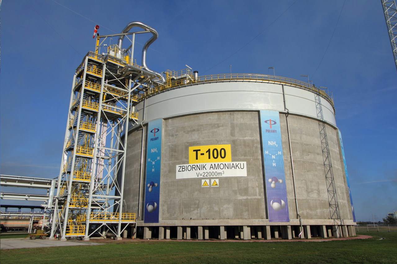 zbiornik amoniaku