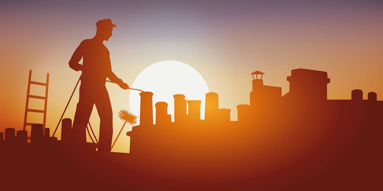 Udrażnianie przewodników kominowych