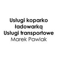 Usługi koparko-ładowarką i usługi transportowe Marek Pawlak - Wykopy i roboty fundamentowe