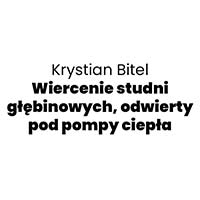 Krystian Bitel Wiercenie studni głębinowych, odwierty pod pompy ciepła - logo
