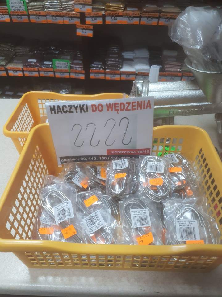 haczyki do wędzenia