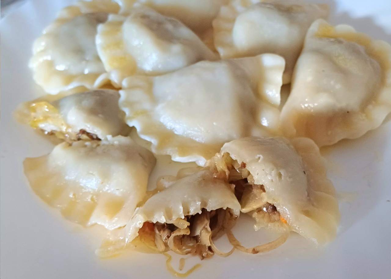pierogi z kapustą