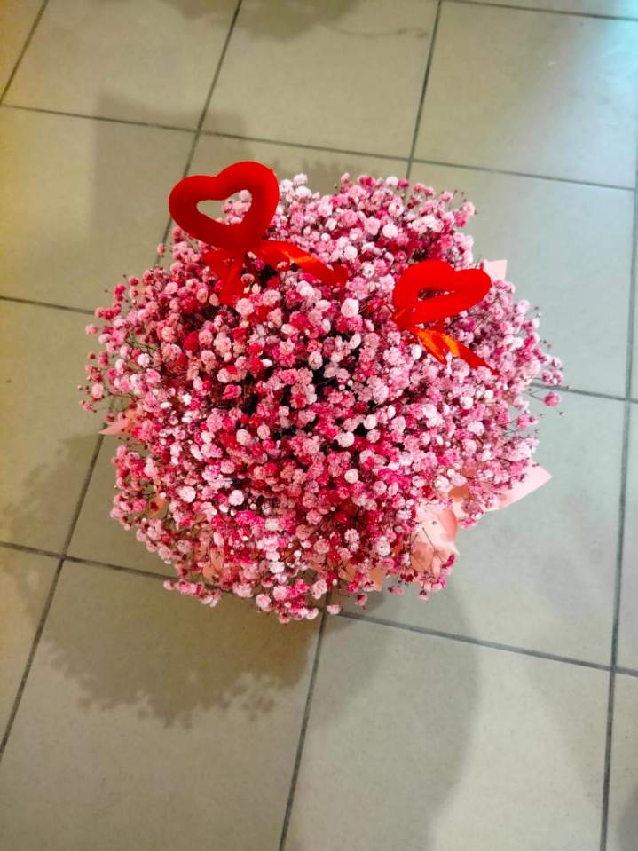 bukiet na walentynki