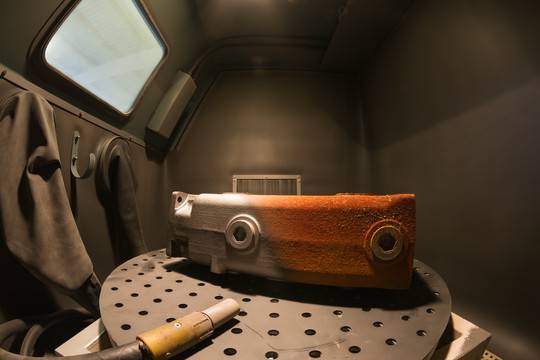 piaskowanie konstrukcji