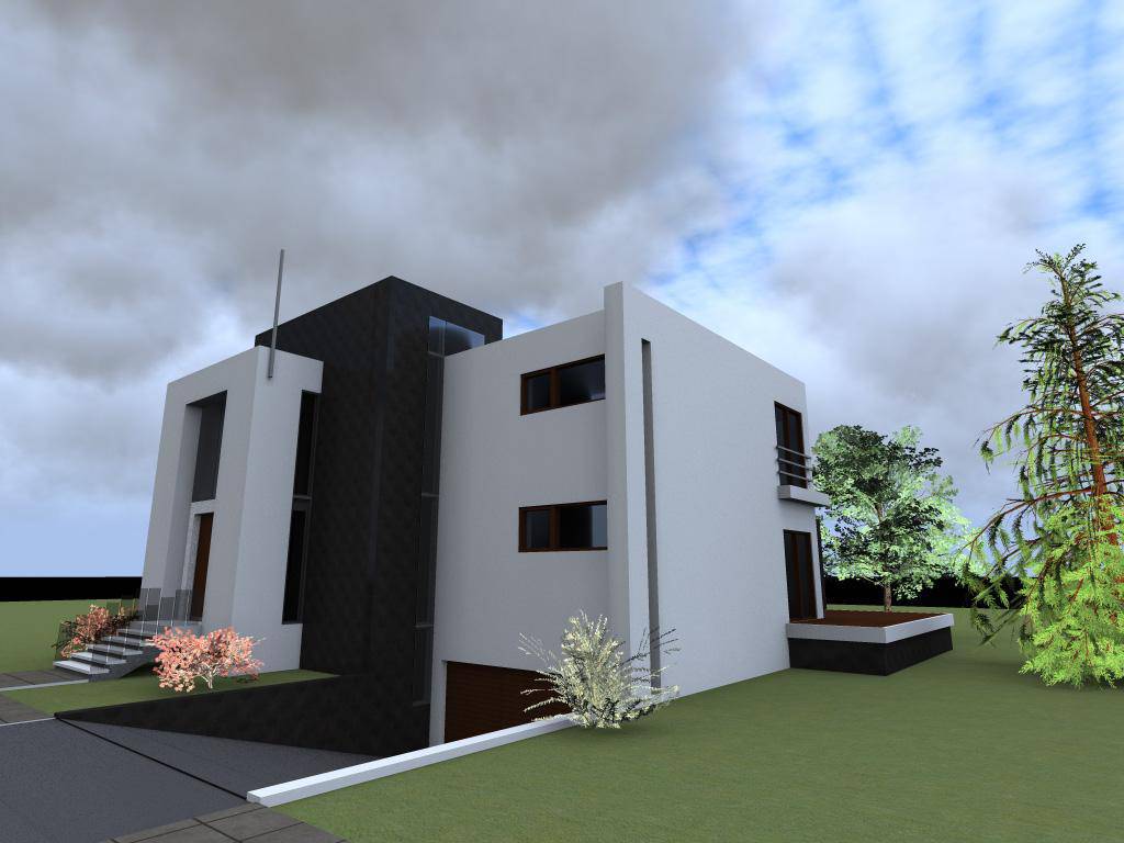 projekt budynku mieszkalnego