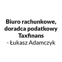 Biuro rachunkowe, doradca podatkowy Taxfinans - Łukasz Adamczyk - Biura rachunkowe