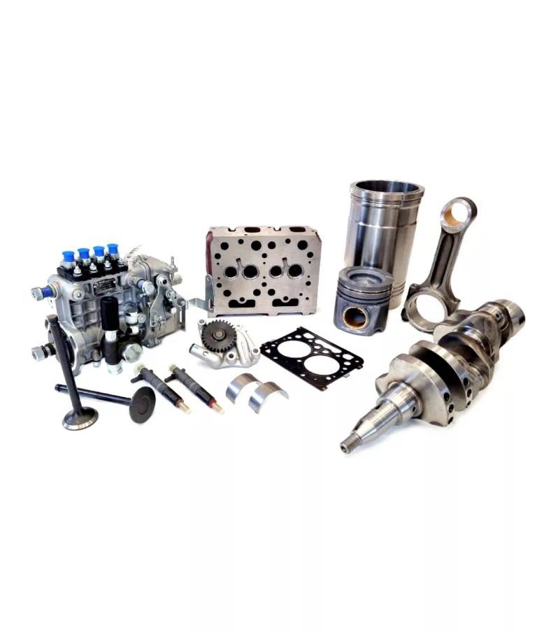 sprzedaż części zamiennych do maszyn budowlanych