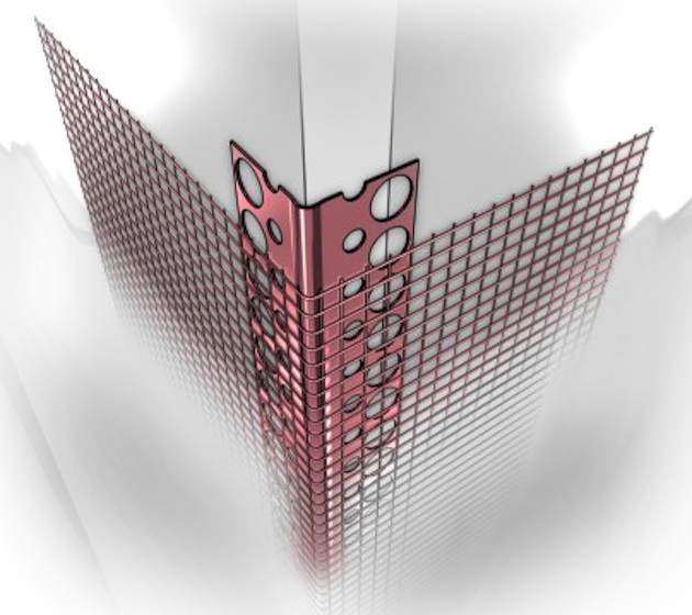 narożniki z siatką