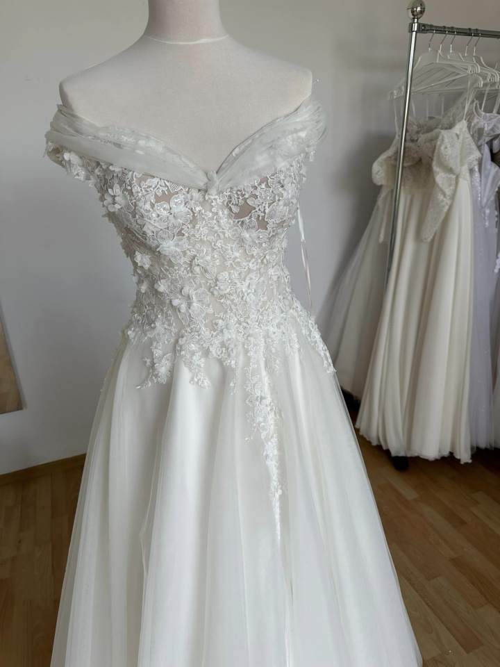 suknie ślubne z tiulu