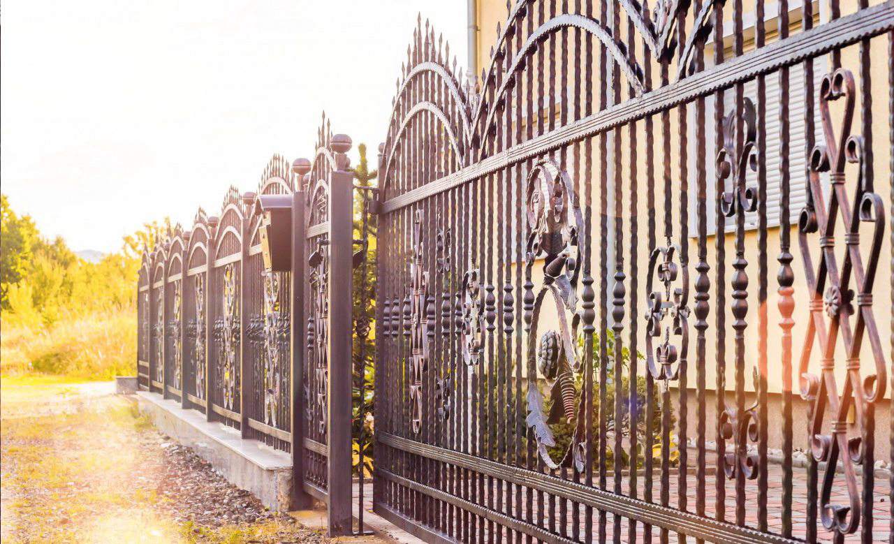 nowoczesne ogrodzenie