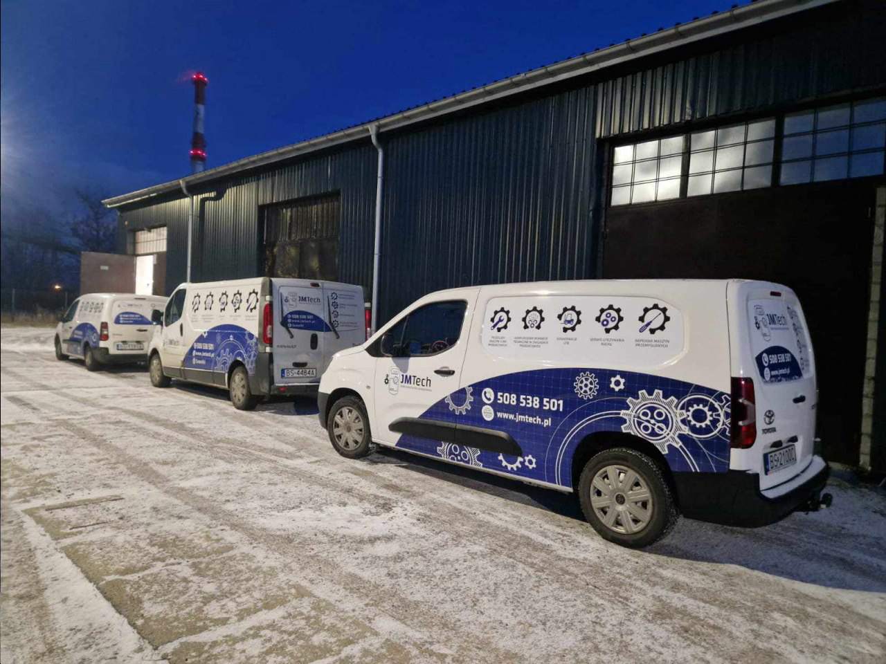 naprawa, serwis linii produkcyjnych