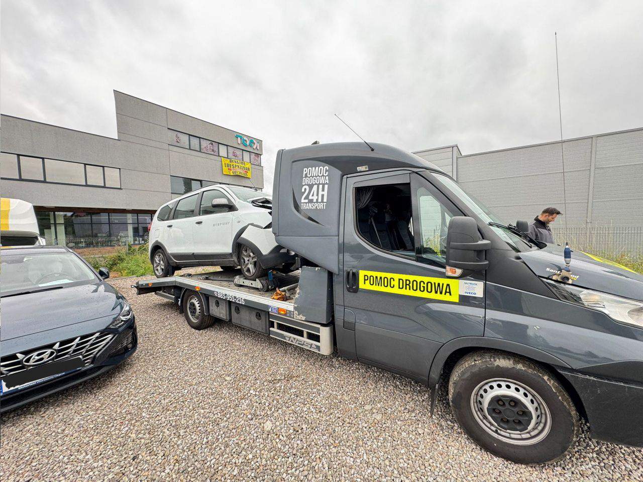 holowanie aut