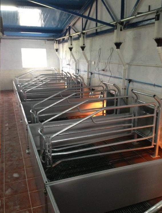 wyposażenie chlewów