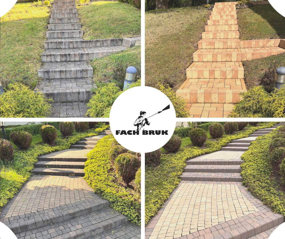 czyszczenie dachówki