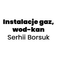 Instalacje gaz, wod-kan Serhii Borsuk - logo