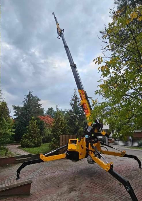 usługi mini żurawiem
