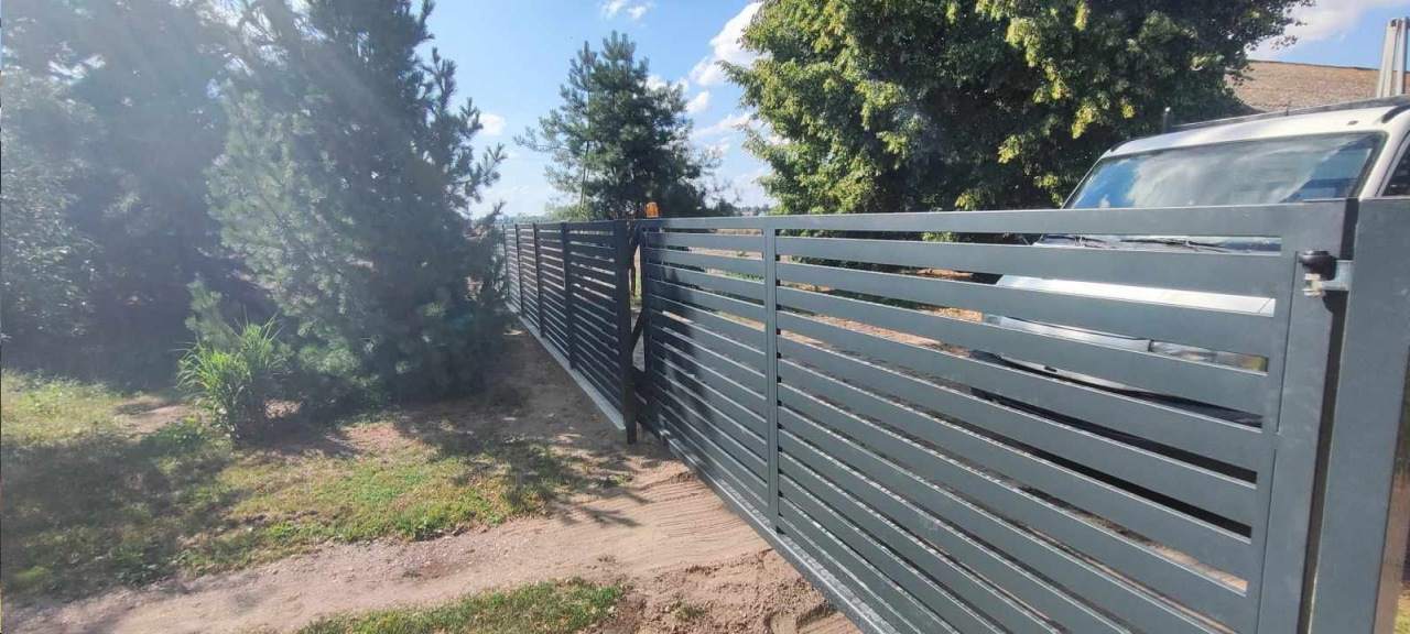 stalowe bramy wjazdowe