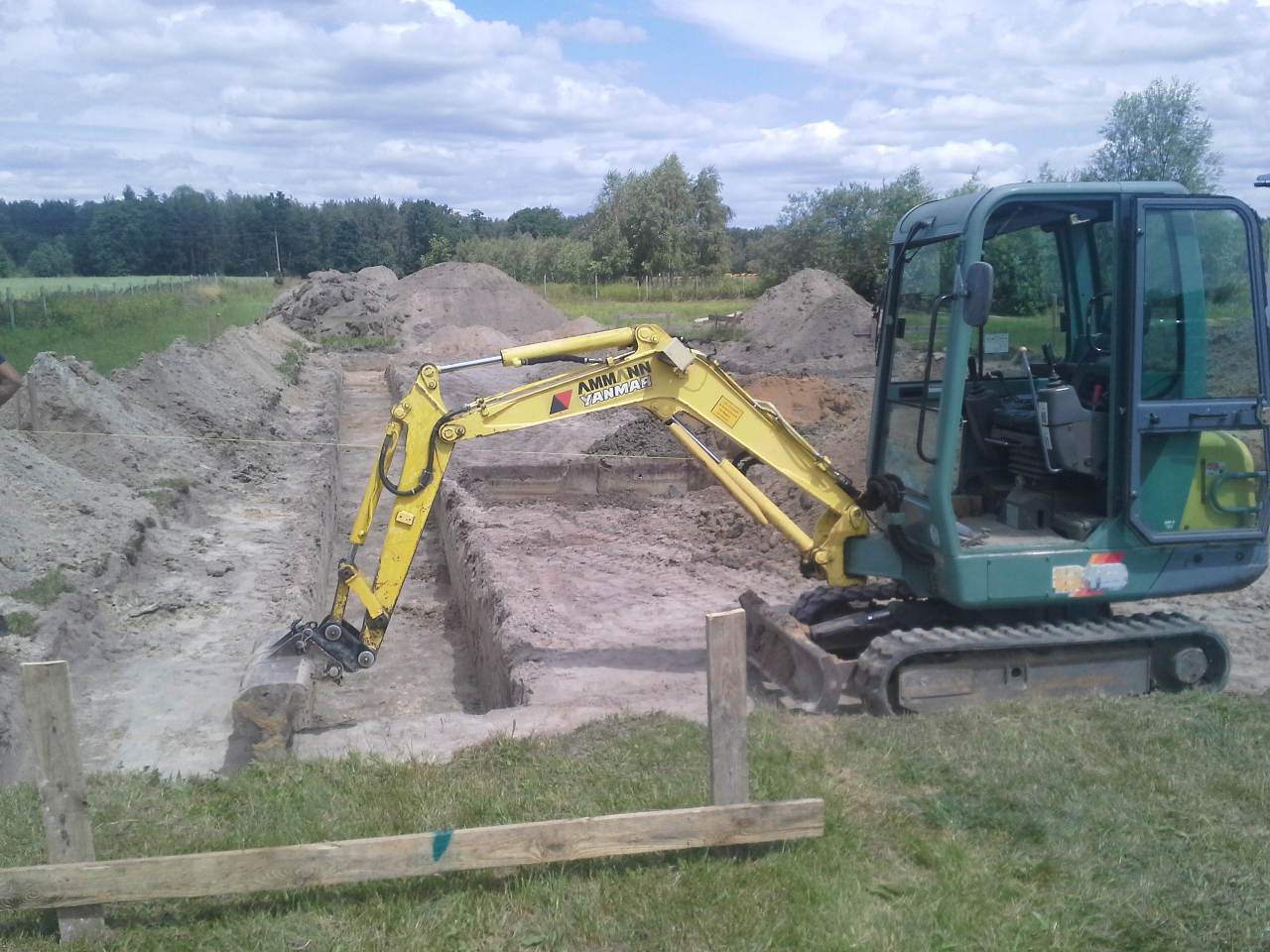 wyrównywanie terenu