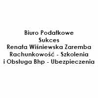 Biuro podatkowe Sukces Renata Wiśniewska Zaremba Rachunkowość - Szkolenia i obsługa Bhp - Ubezpieczenia - Biura rachunkowe