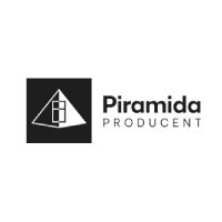 Piramida - Okna drzwi bramy rolety - salon firmowy - logo