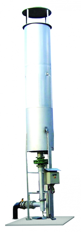 Pochodnie awaryjnego spalania biogazu