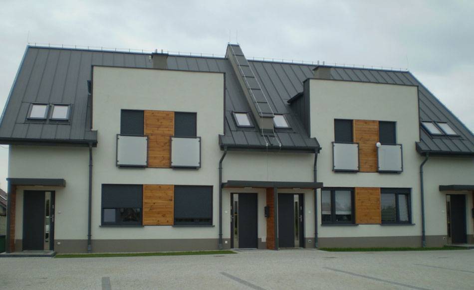 dom, Okbud. Producent okien i drzwi z PCV i aluminium w systemie Veka, Wieluń