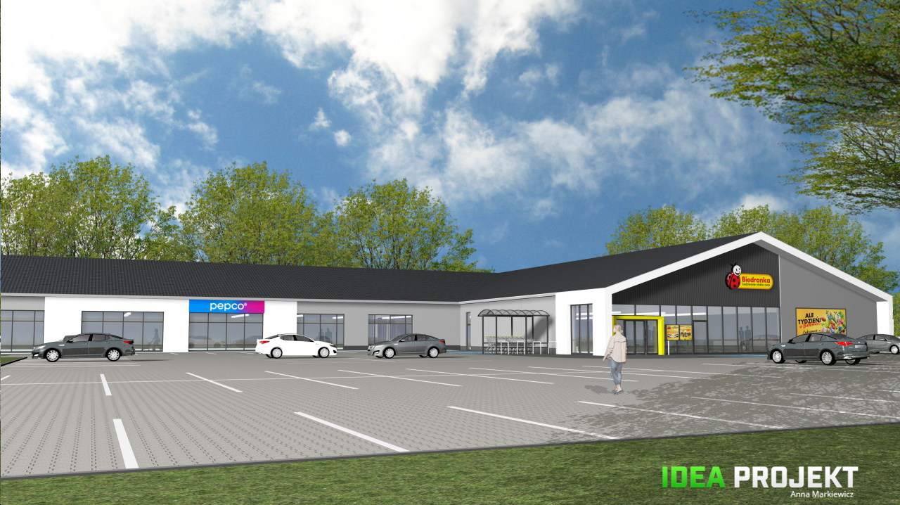 obiekt handlowo - usługowy