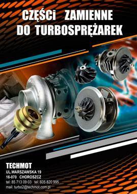 części zamienne do turbosprężarek