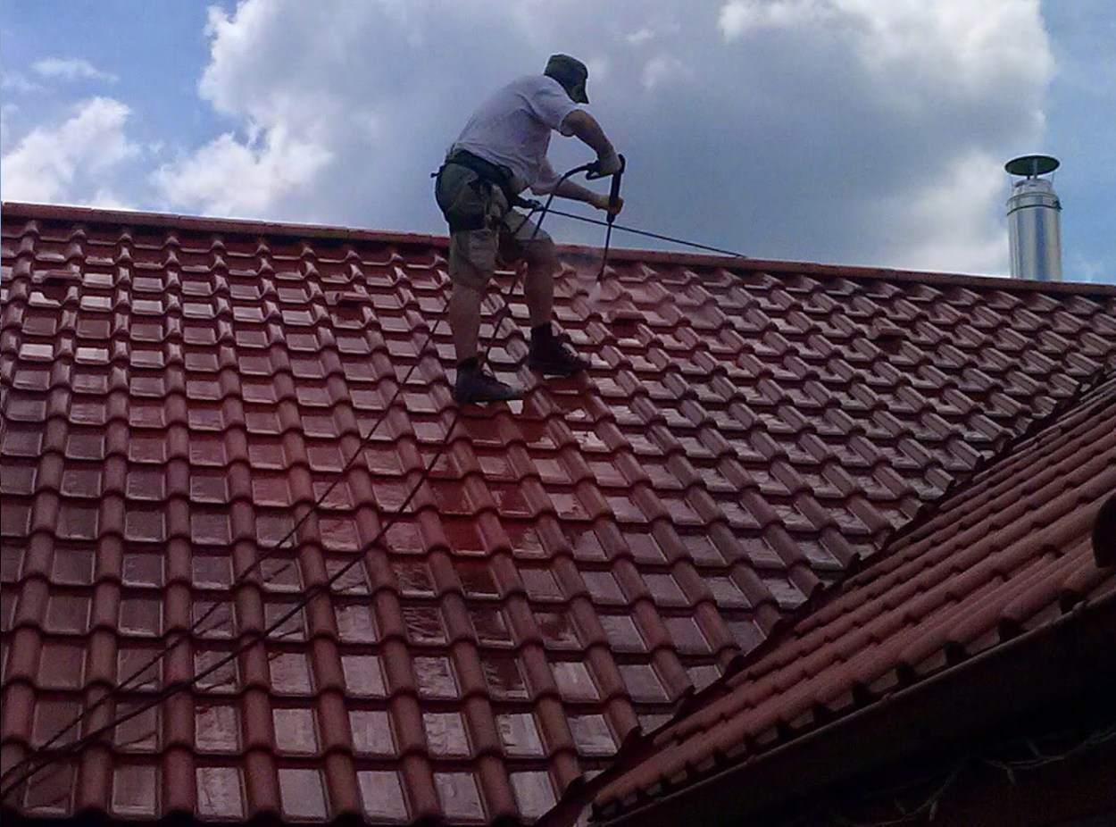 czyszczenie dachu