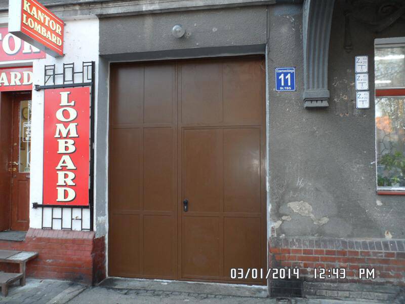 wymiana bramy wejściowej