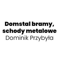 Domstal bramy, schody metalowe Dominik Przybyła - Konstrukcje stalowe