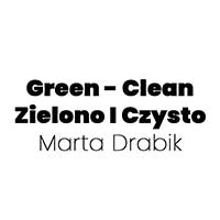Green - Clean Zielono I Czysto Marta Drabik - logo