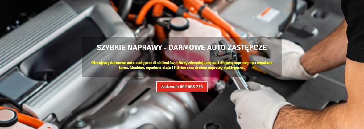 Mechanik samochodowy Przemysław Wróbel