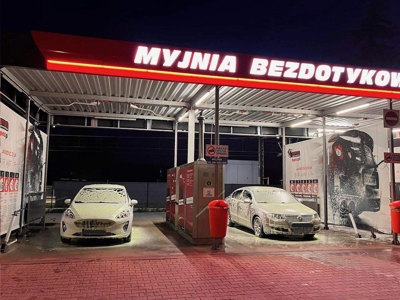 myjnie samochodowe, myjnie całodobowe, bezdotykowe myjnie