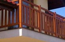 balustrada drewniana